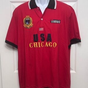 Red Polo Shirt for Men